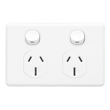 Classic C2000 Series, Socket Outlet Double