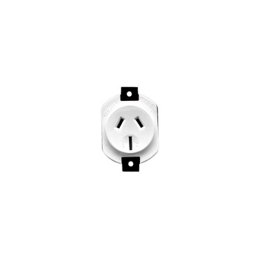 Standard Series, Socket, Flush 3 PIN 15A 250V Lb