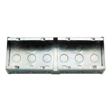 Clipsal 2000 Series Wall Boxes Metal 4 Gang To Suit 2000/4 Series