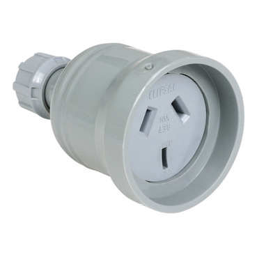 Standard Series, Rewireable Socket Cord Extension, 10A, 1mm², Ordinary Duty Flex