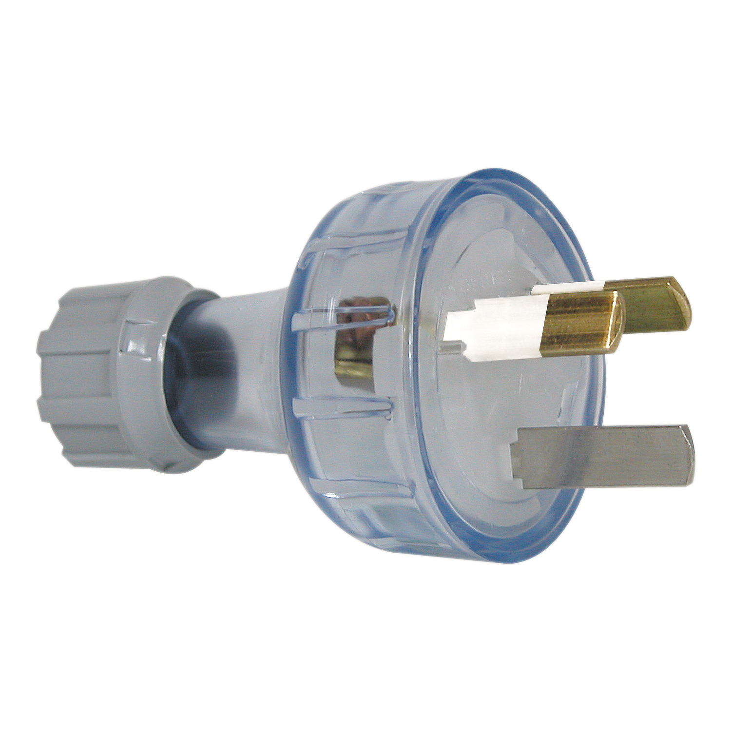 Rewireable Plugs, PVC 10A suit 0.75/1mm² ordinary duty flex