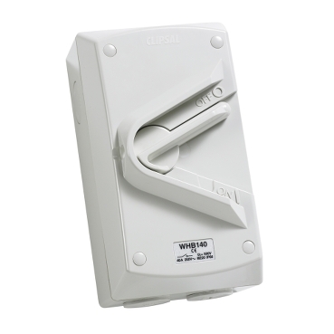 Surface Switch Weather Protect, IP66, 250V, 40A, Single Pole