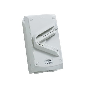 Surface Switch Weather Protected, IP66, 440V, 55A, Triple Pole