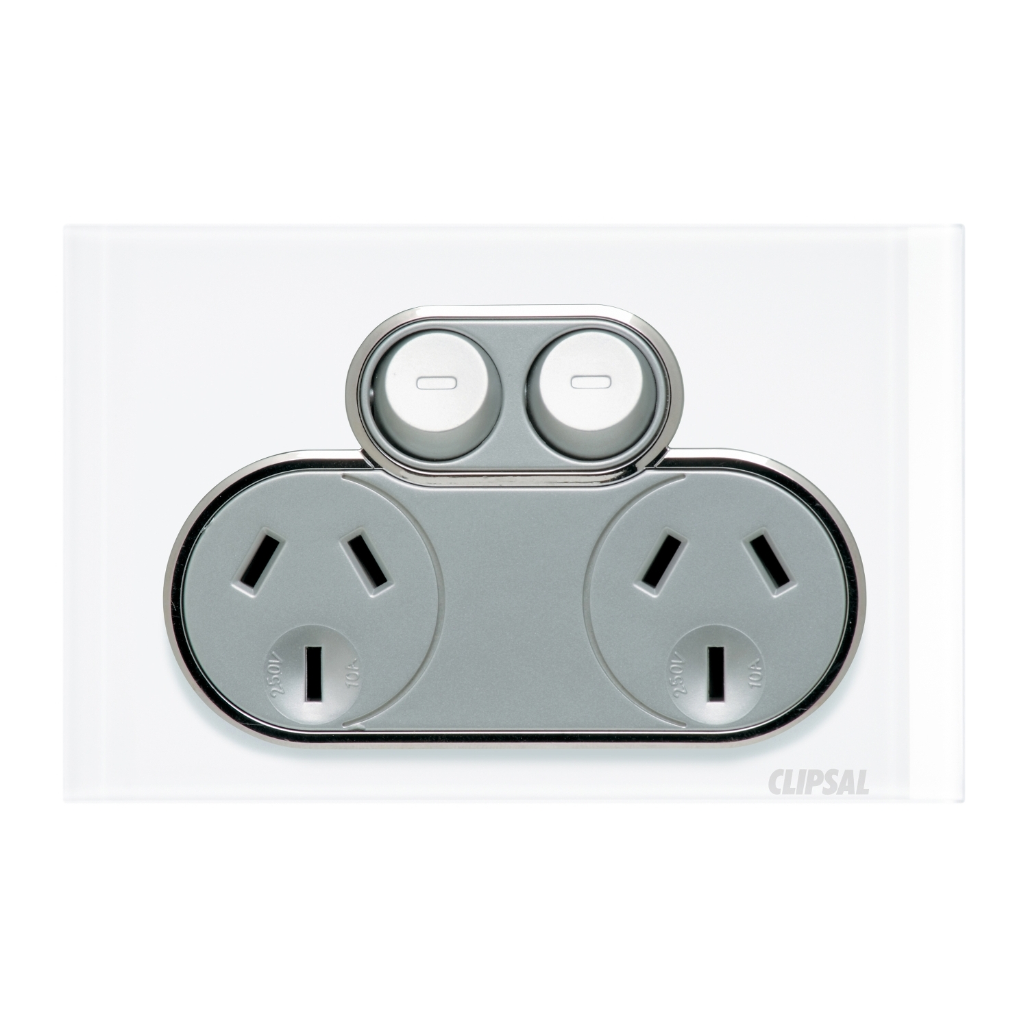 Socket Outlets - Saturn 4000 Series, double 250V 10A