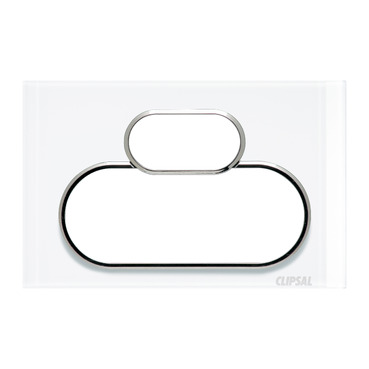Saturn Series, Double Switch Power Point Cover Clip-On