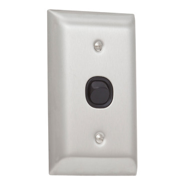 Metal Plate Series, Flush Switch, 1 Gang, 250VAC, 10A,mmStyle, Standard, Vertical