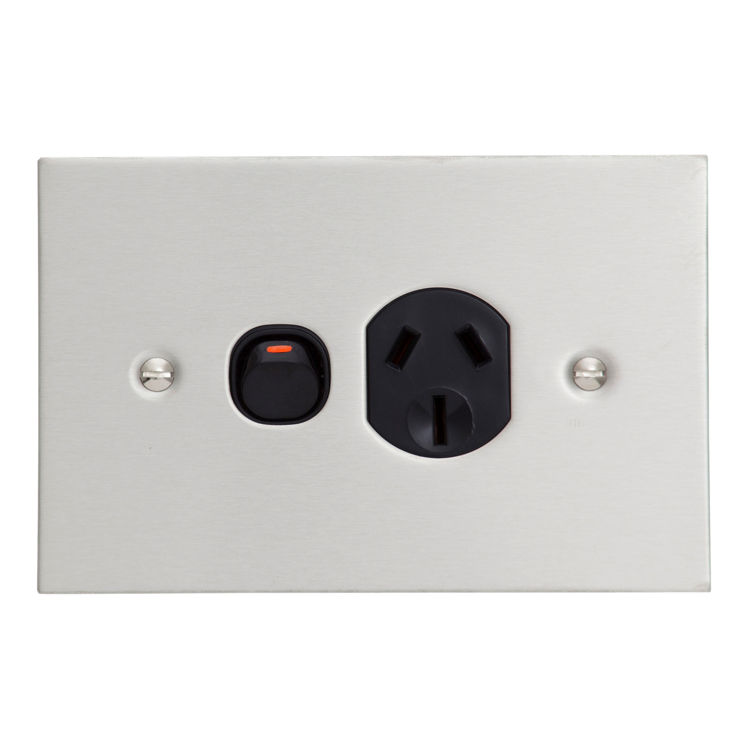 Socket Outlets Switch Horizontal Single, 250V, 10A
