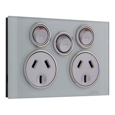 socket twin extra rem switch