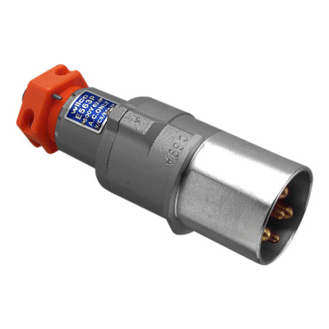 Metal Clad, Extension Socket And Connector, Multi Phase, 500V, 63A, 5 Round Pins