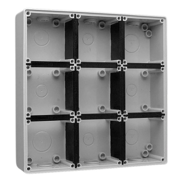 Clipsal - 56 Series, Mounting Back Box, In Line, 9 Gang