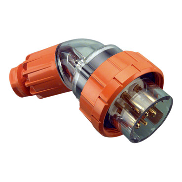 Clipsal - 56 Series, Angled Plug, IP66, 500V 10A - 7 Round Pins