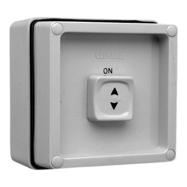 Clipsal - 56 Series, Surface Switch, 1 Gang, 1 Pole, 250VAC, 15A, Single Sliding