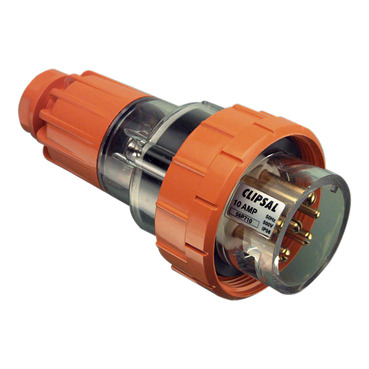 Clipsal - 56 Series, Straight Plug, IP66, 500V 10A - 7 Round Pins