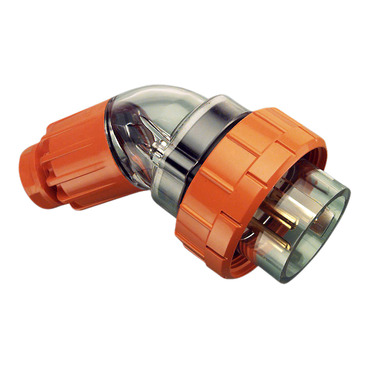 Plugs And Extension Sockets, Angle Plugs - IP66, 250V 20A - 3 Round Pins