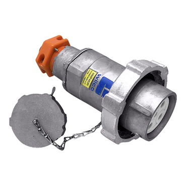 Metal Clad, Appliance Connectors, Multi Phase, 500V, 63A, 4 Round Sockets