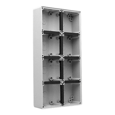 Clipsal - 56 Series, Enclosures And Boxes, Mounting Enclosures, 8 Gang (294 X 101 X 63mm High)