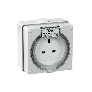 Clipsal - 56 Series, Socket Outlet Surface 3 PIN 13A