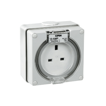 Clipsal - 56 Series, Socket Outlet, Surface 3 PIN 13A