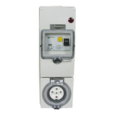 Clipsal - 56 Series, Socket Outlet, IP66 Blk Pl Less Enclosure