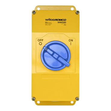 Metal Clad, Switch, 3 Pole, 80A, 415V, Made Of Cast Aluminium
