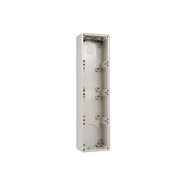 Clipsal - 56 Series, Mounting Back Box, In Line, 4 Gang, 63x101x391mm, Vertical