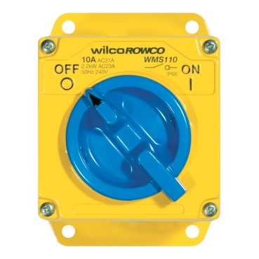 Metal Clad, Switch, 1 Pole, 16A, 240V, Made Of Cast Aluminium