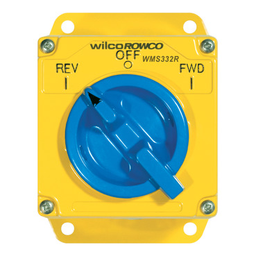 Metal Clad, Reversing Switch, 3 Pole, 32A, 415V, Made Of Cast Aluminium