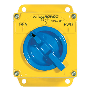 Metal Clad, Reversing Switch, 3 Pole, 20A, 415V, Made Of Cast Aluminium