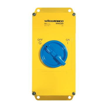 Metal Clad, Switch, 3 Pole, 100A, 415V, Made Of Cast Aluminium