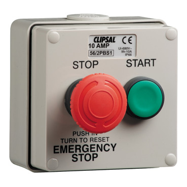 Clipsal - 56 Series, Push Button Control Station, 10A, IP66