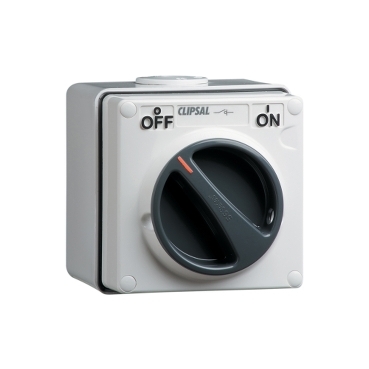 Clipsal - 56 Series, Surface Switch, 1 Gang, 250VAC, 20A