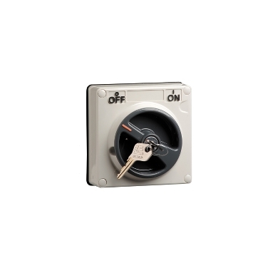 Clipsal - 56 Series, Surface Switch, 1 Pole, 250VAC, 15A, Common Key Lock, Off Locking Position