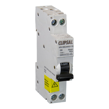 slim clipsal 6a 30ma a-type 6ka 110v