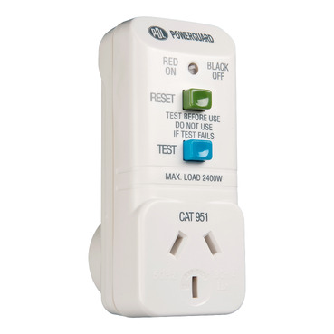 Clipsal - Powerguard Series, Twin Switch Socket Outlet, 250V 10A, 2 Gang, Safety Shut