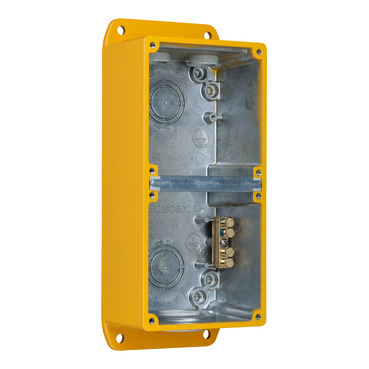 Metal Clad, Multi Gang Enclosure, 2 Gang, Cast Aluminium Material