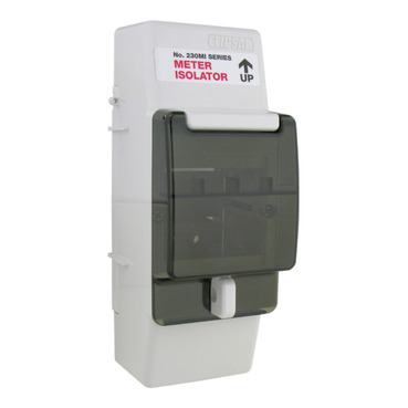 Clipsal Resi MAX Meter Box Accessory Enclosure Only 3 Module For Meter Isolator