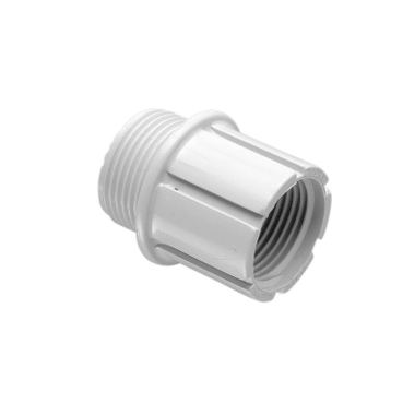 Clipsal - Cable Management, Solid Fittings - PVC, PG / Metric Screwed Converters, Male PG 21 Female 20mm
