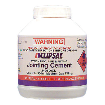 cement jointing pvc 500ml