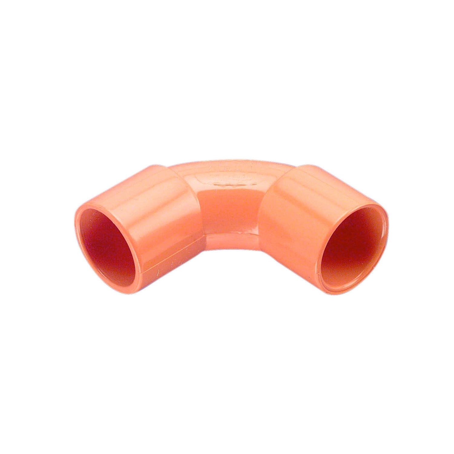 PVC Solid Elbow, 25mm, Orange