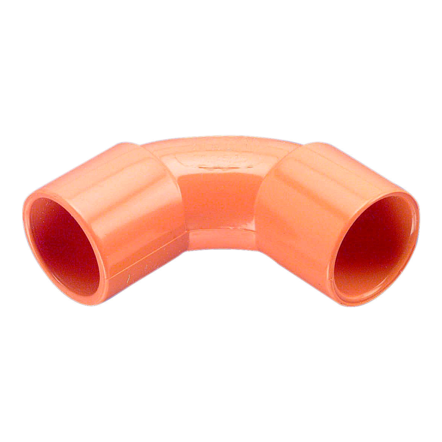PVC Solid Elbow, 20mm, Orange