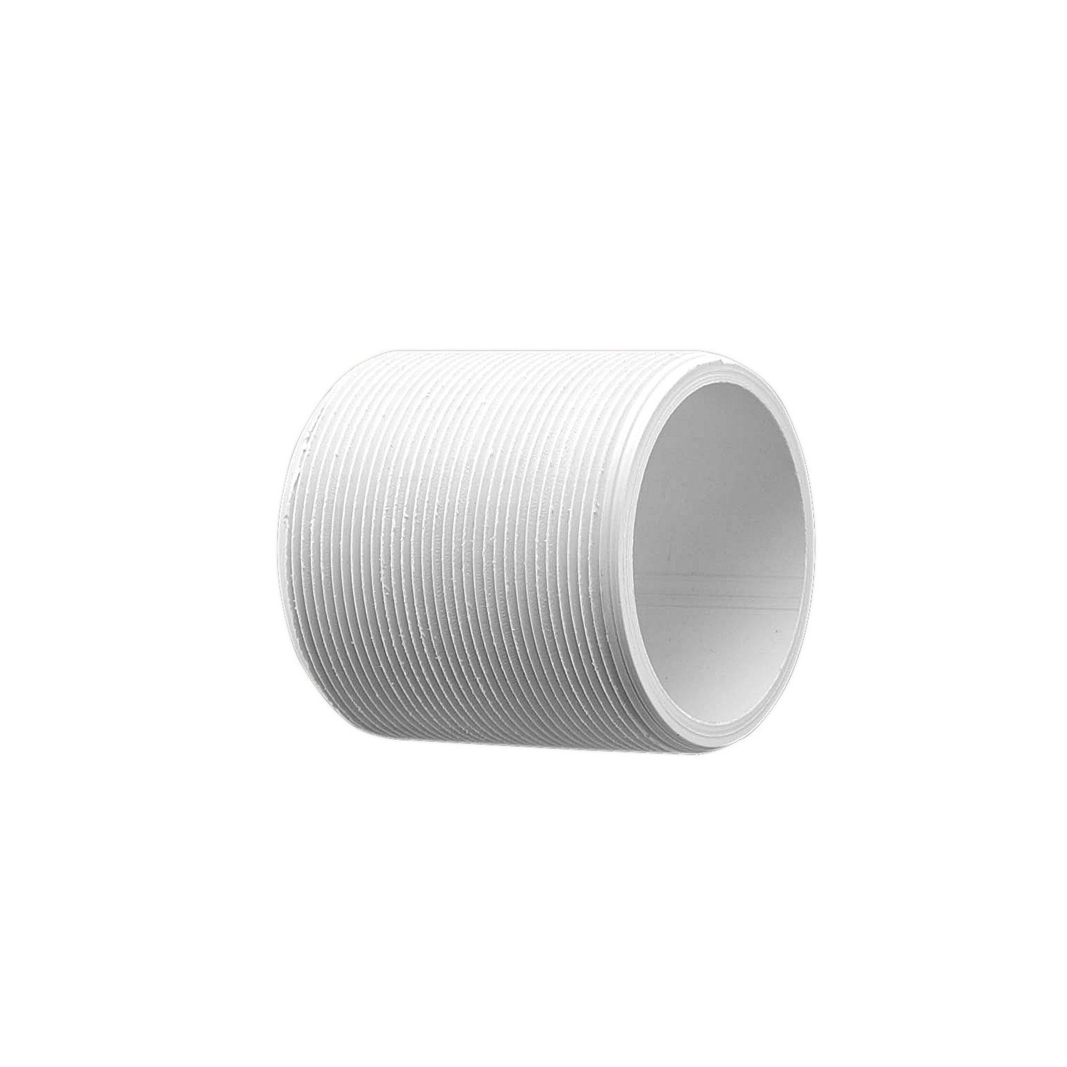 NIPPLE COND PVC SCR 40MM, Grey