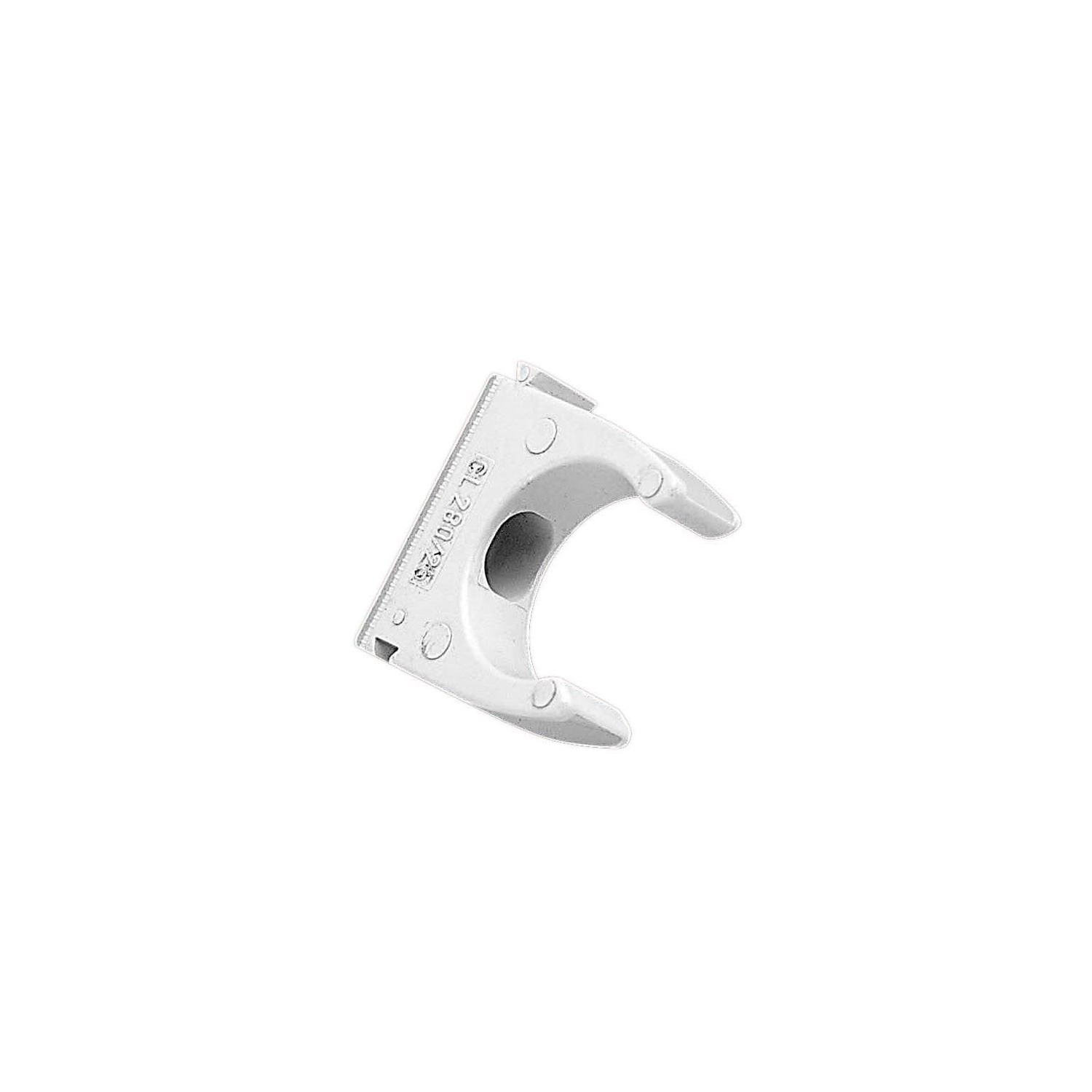 Fixing Accessories, PVC, Conduit clip 50mm, Grey