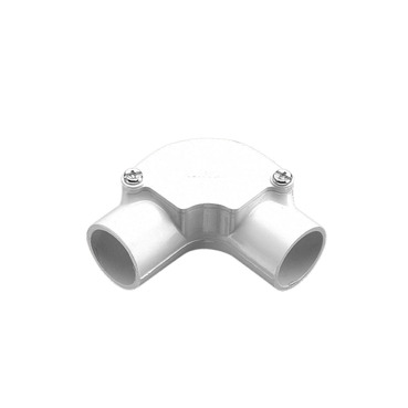 Clipsal - Cable Management, Inspection Fittings - PVC, Inspection Elbows - White, 25mm