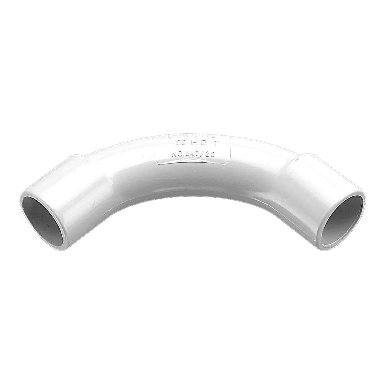 PVC Bend, 32mm, Grey