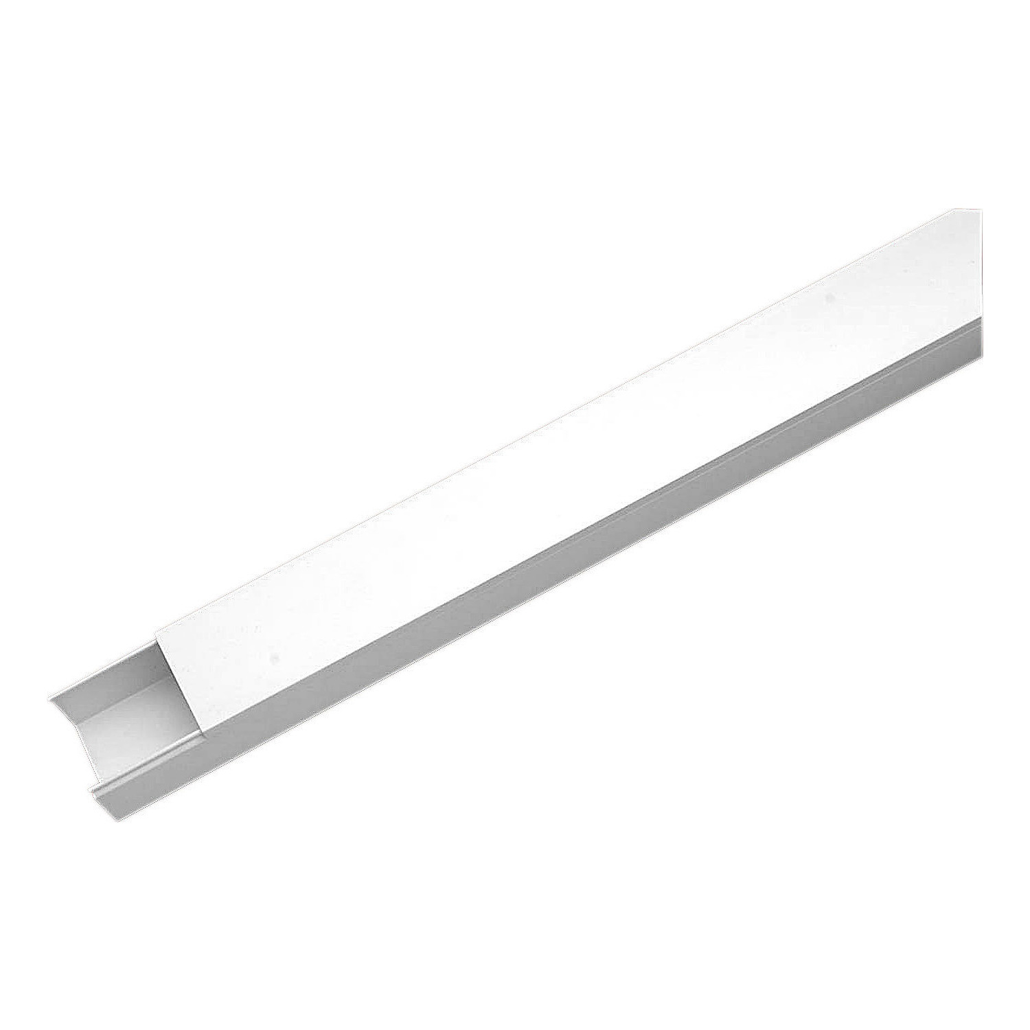 Mini PVC Standard Duct, 4 Metre Lengths, 60 x 40mm Rectangular