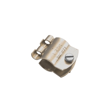 Clipsal - Cable Management, Pressed Metal Conduit Fittings, Earth Clip BRASS 16mm
