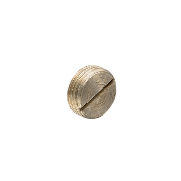 Clipsal - Cable Management, Series 1220S Brass Plugs, 16mm, Screwed Conduit, Brass Plug