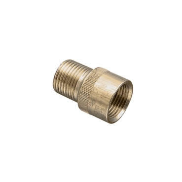 Clipsal - Cable Management, Machined Brass, 1 Inch Male To 25mm Female Brass Adaptor