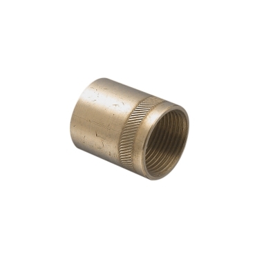 Cable Management Machined Brass, 1 In BSP Female To 32mm Female Coupling