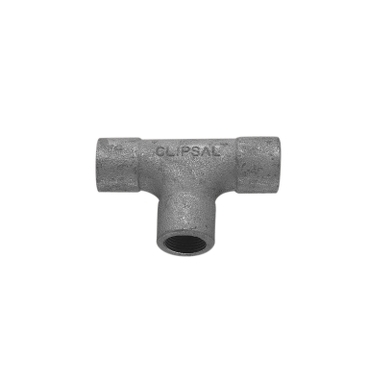 tee solid galv cond 20mm